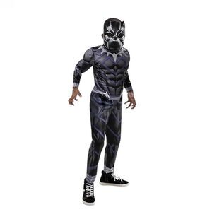 Nwt Boy's Halloween Costum Marvel Avengers Black Panther